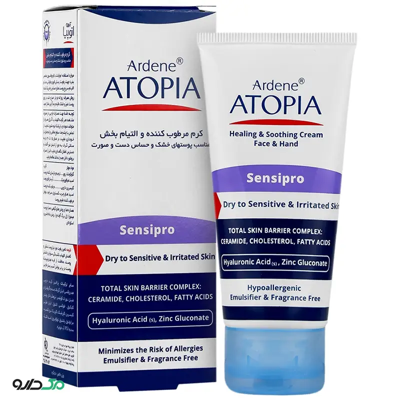 کرم مرطوب کننده دست و صورت سنسی پرو آتوپیا آردن